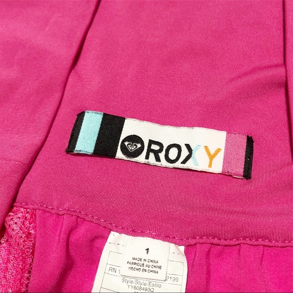 Roxy Comfy Foldover Waist Beach Shorts - Picture 7 of 11